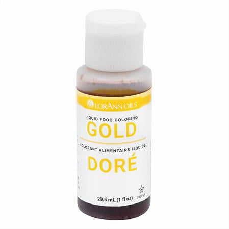 Liquid Food Coloring - Gold image