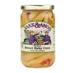 J&A Pickled Sweet Baby Corn 16oz. image 0