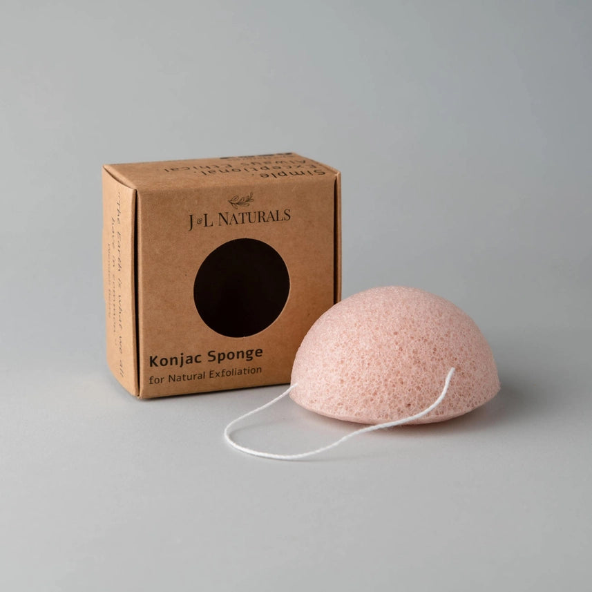 J&L Naturals Konjac Sponge - Cherry Blossom image