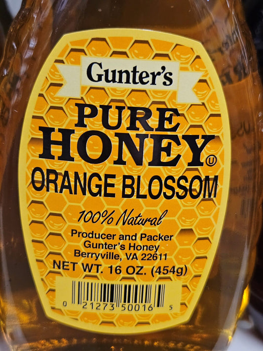 Gunter's Orange Blossom Honey image 0