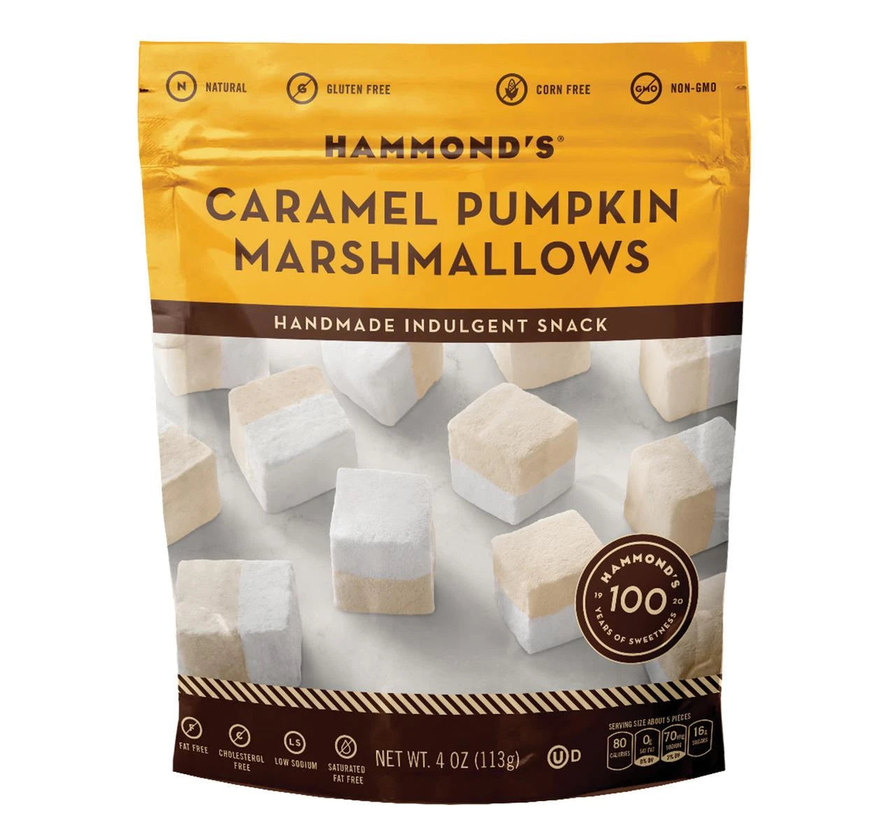 Fall Caramel Pumpkin Marshmallows
