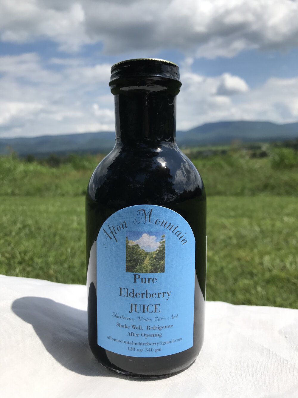 Afton Mountain Elderberry Juice image 0