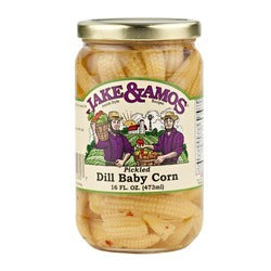 J&A Pickled Dill Baby Corn 16oz. image 0