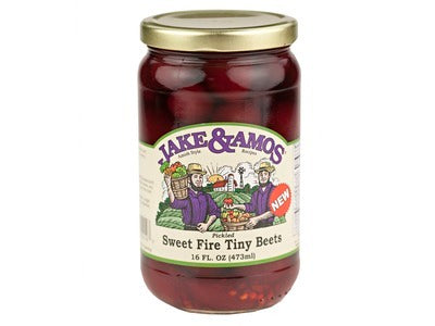 J&A Pickled Sweet Fire Beets 16oz. image 0