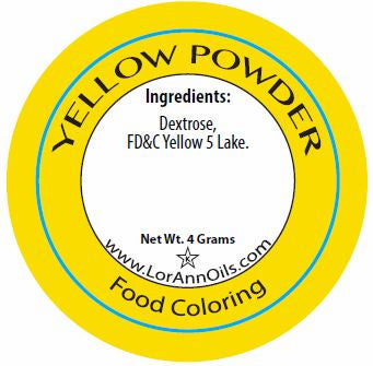 Powder Food Coloring - Yellow image