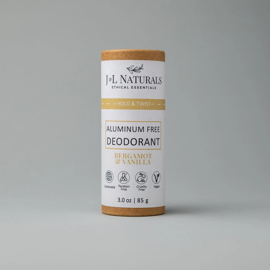 J&L Naturals Aluminum-Free Deodorant - Bergamot Vanilla image
