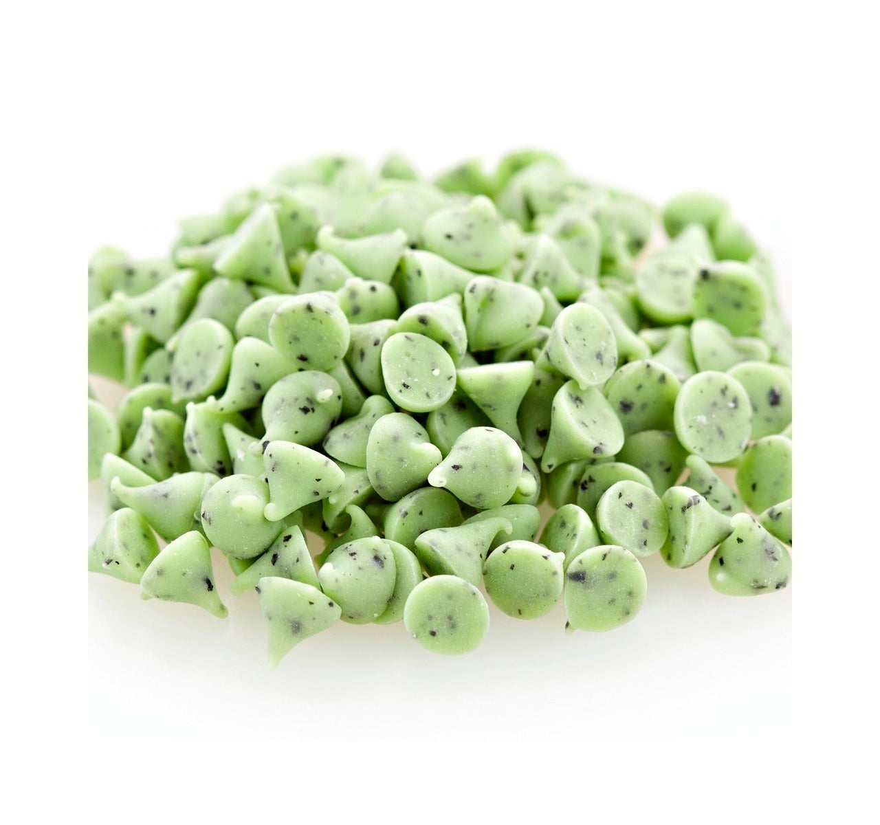 Baking Chocolate Drops - Green Mint Chocolate image