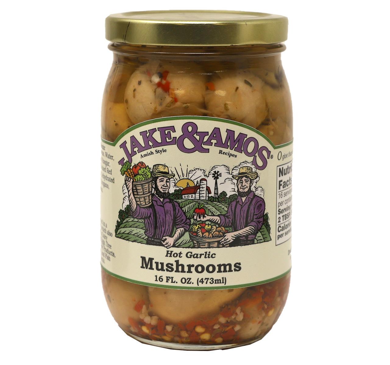J&A Hot Garlic Mushrooms Pt.