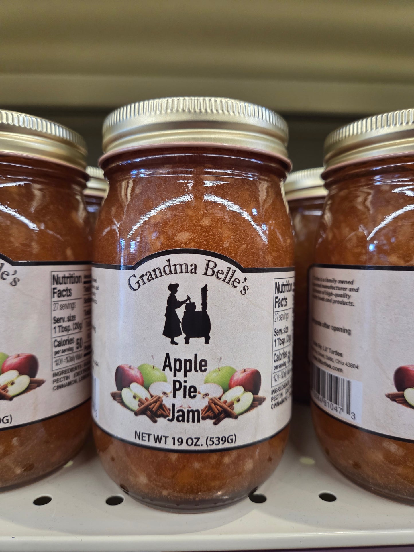 Grandma Belle's Apple Pie Jam