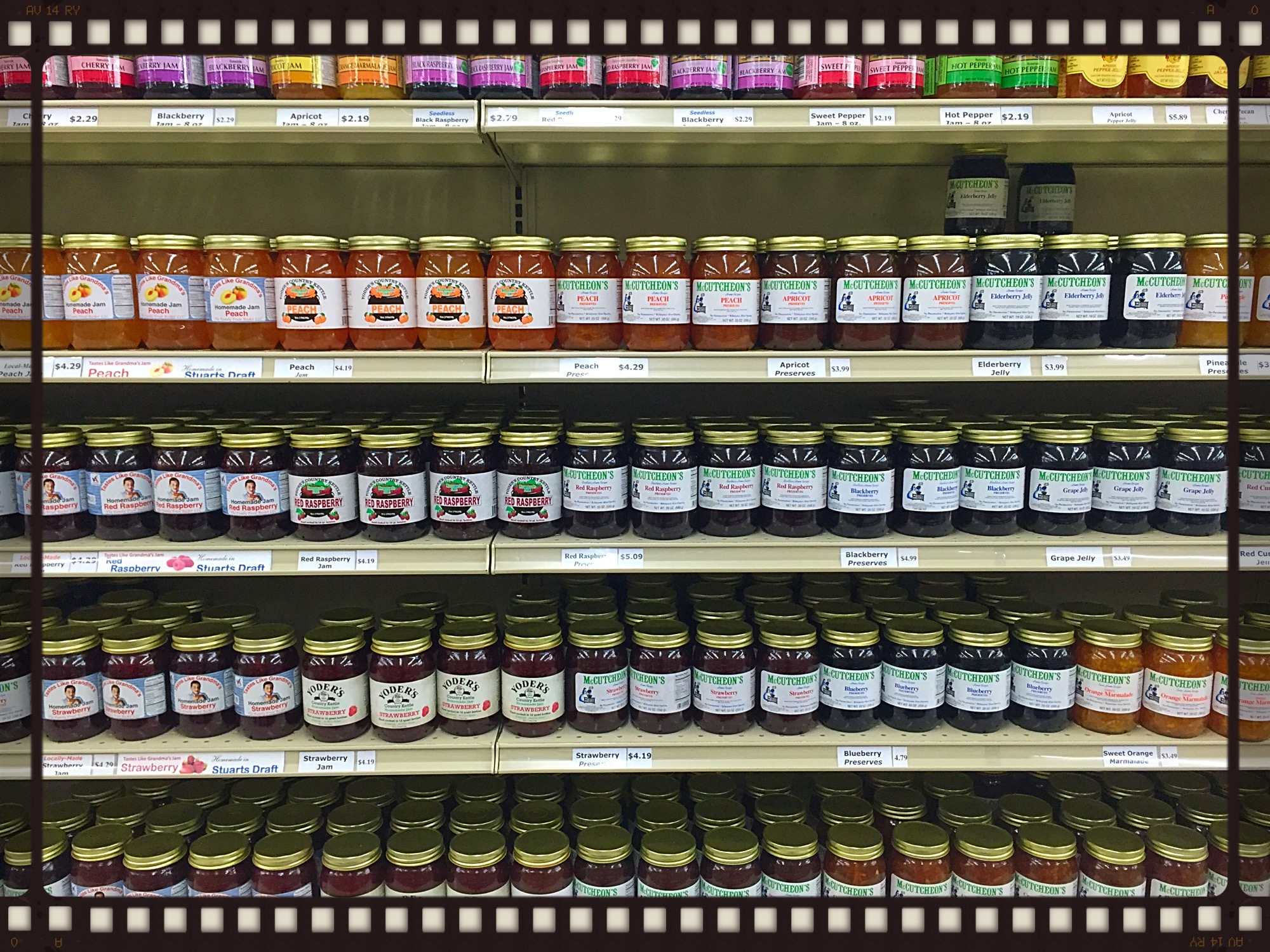 Local Jam Selection at The Cheese Shop