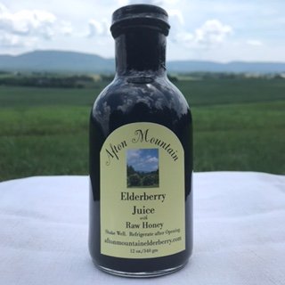 Afton Mountain Elderberry Juice with Honey image 0