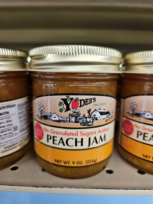 Yoder's Peach Jam No Sugar Added image 0