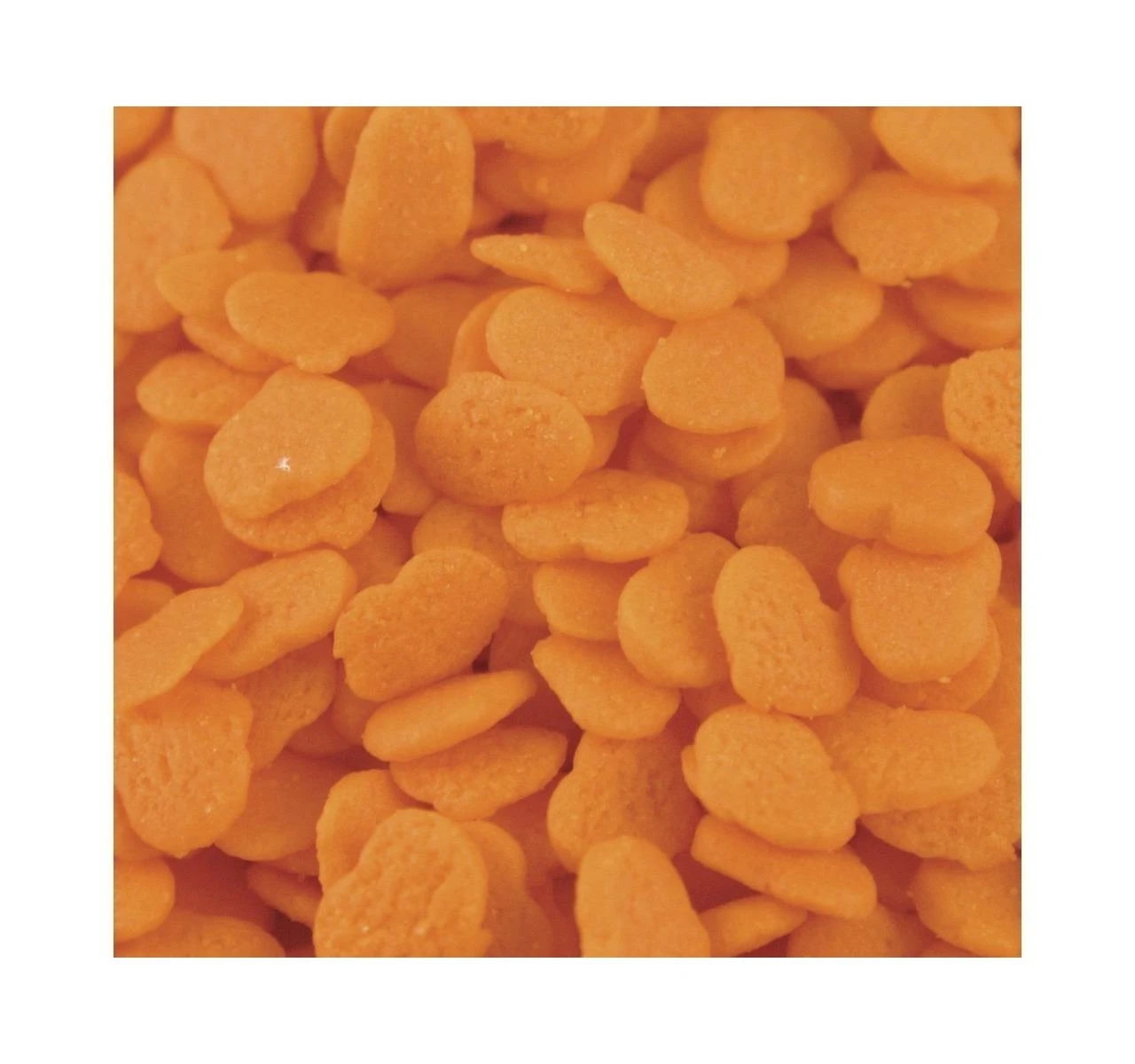 Fall Mini Orange Pumpkin Sprinkles