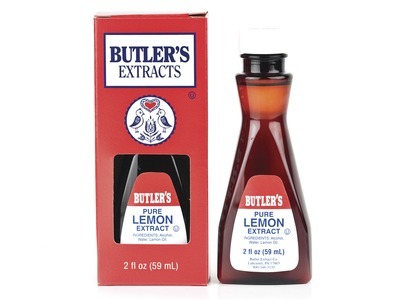 Butler's Pure Lemon Extract 2 Oz. image 0