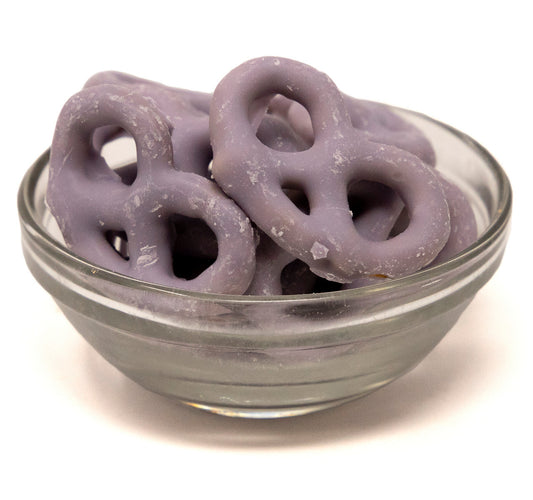 Blueberry Yogurt Coated Pretzels image 0
