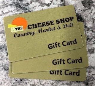 The Cheese Shop Gift Card image 0