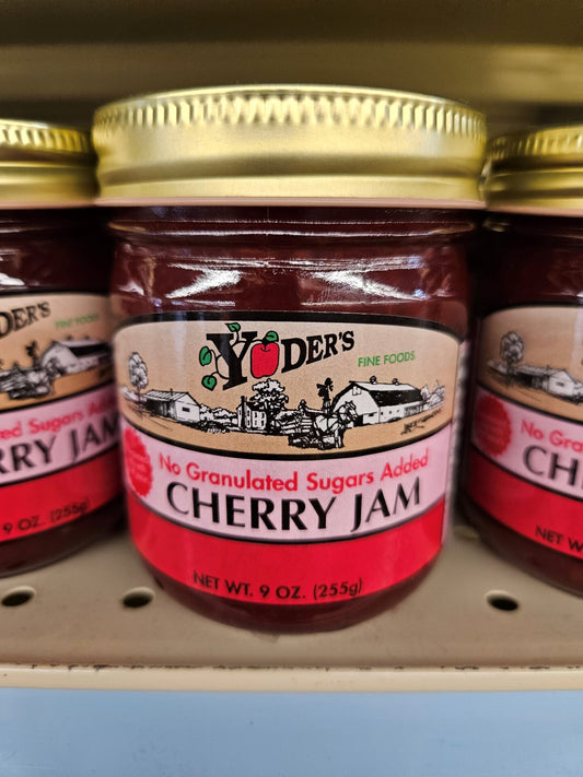 Yoder's Cherry Jam No Sugar Added image 0