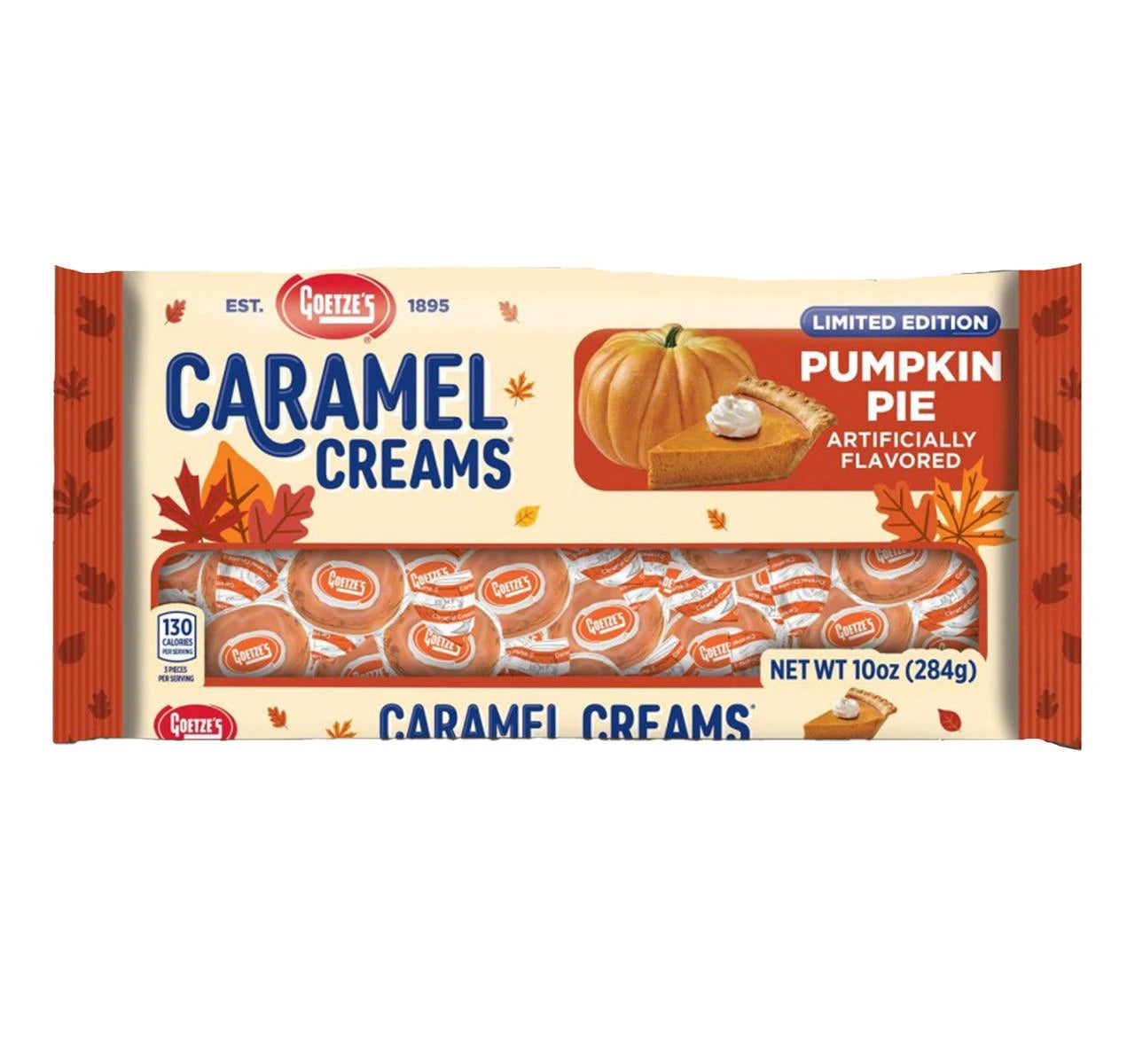 Fall Pumpkin Pie Caramel Creams
