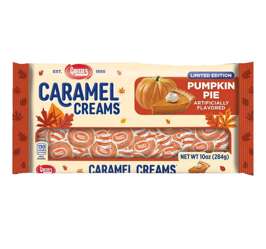 Fall Pumpkin Pie Caramel Creams