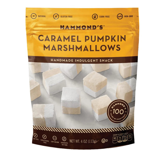 Fall Caramel Pumpkin Marshmallows