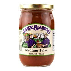 J&A Medium Salsa 16oz image 0