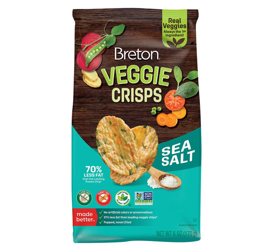 Veggie Crisps Sea Salt image 0