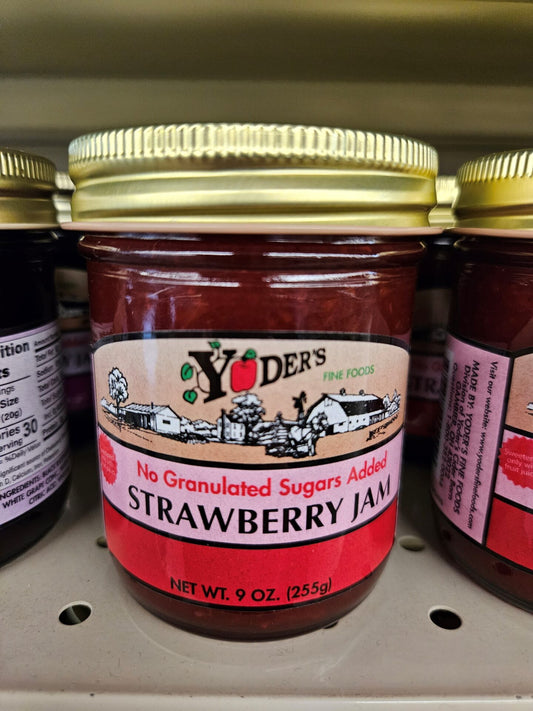 Yoder's Strawberry Jam No Sugar Added image 0