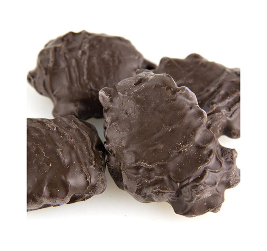 Dark Chocolate Caramel Peanut Clusters
