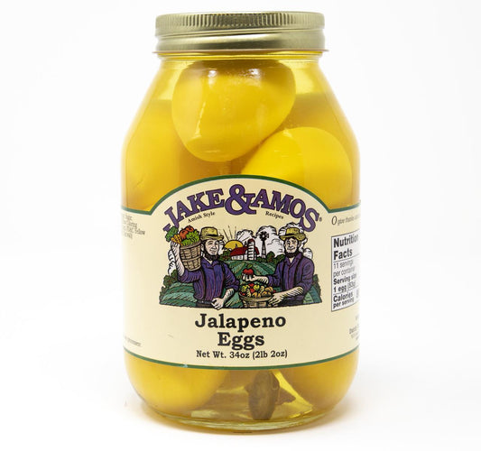 J&A Jalapeno Eggs Qt.