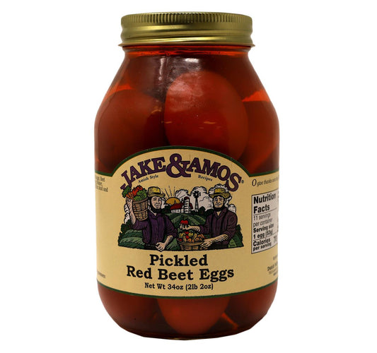 J&A Pickled Red Beet Eggs Qt.