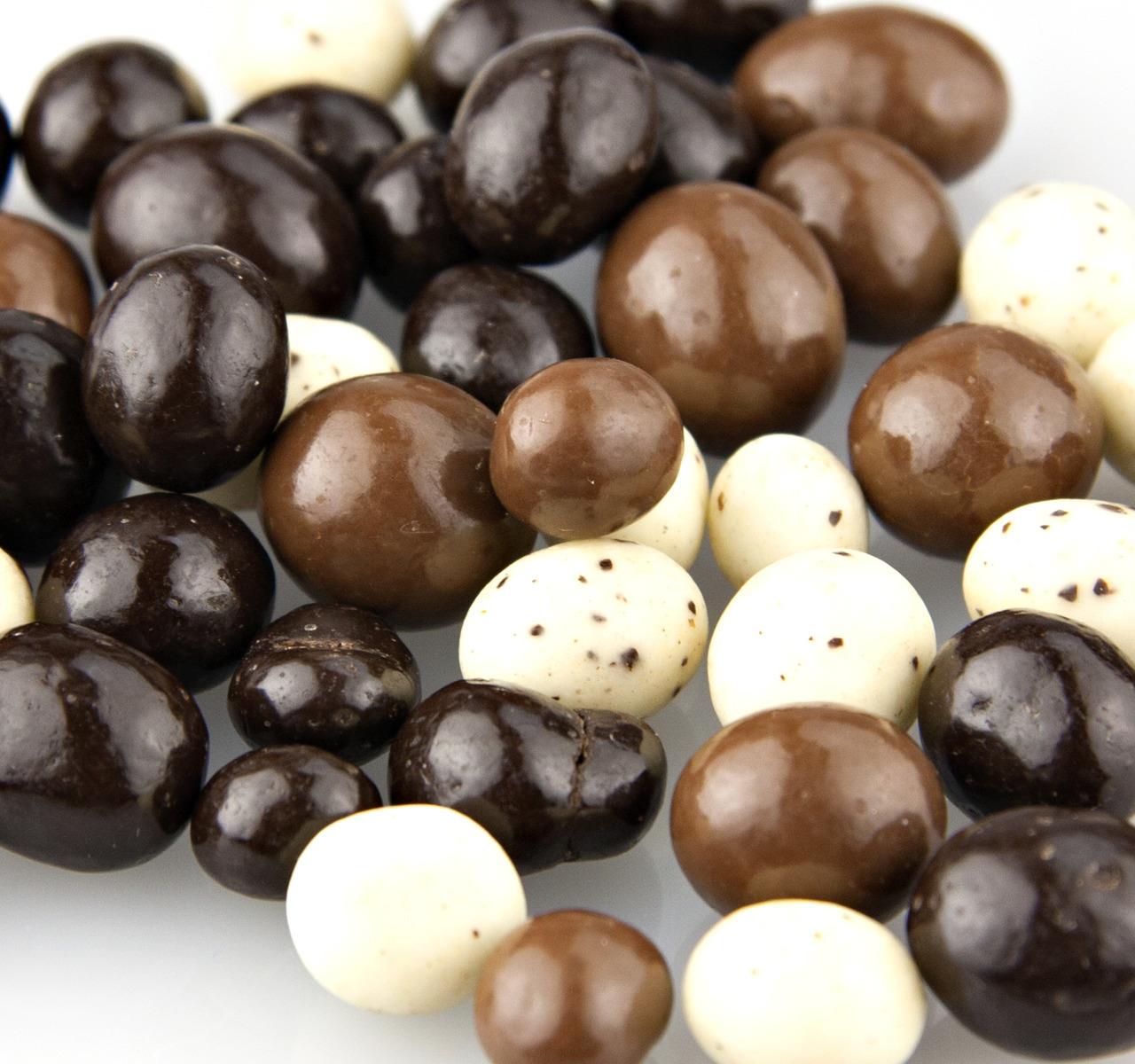Tri-Colored Coffee Beans