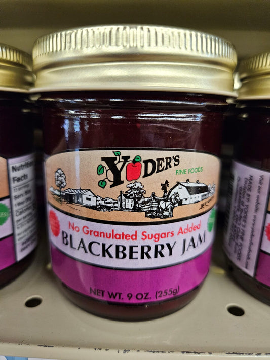 Yoder's Seedless Blackberry Jam No Sugar Added image 0