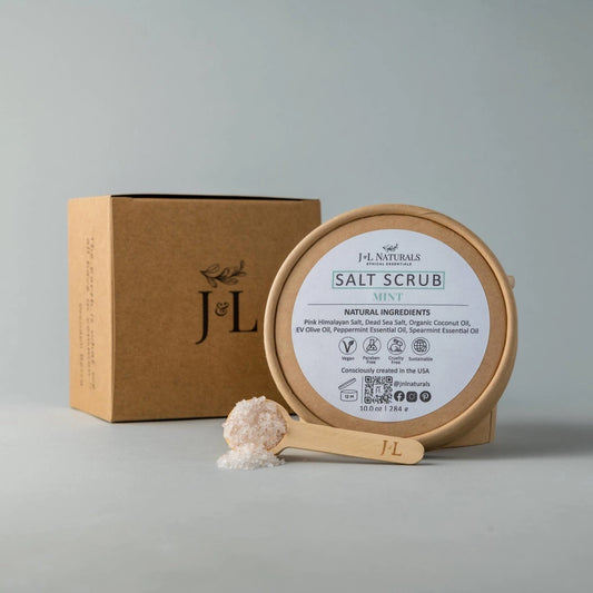 J&L Naturals Salt Scrub Mint image 0