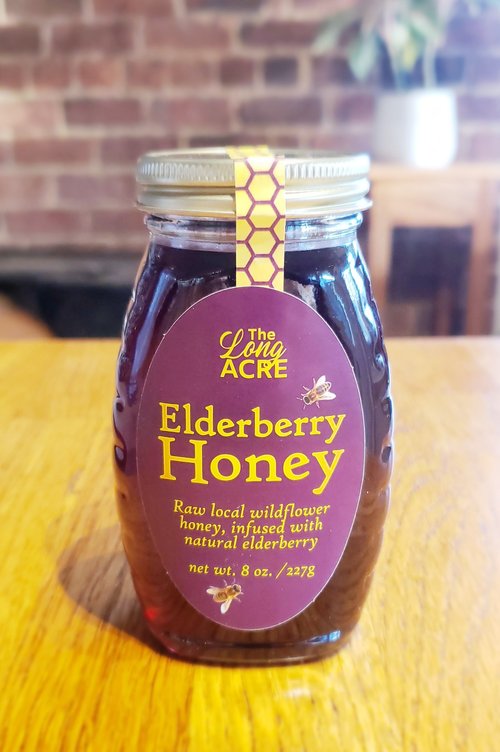 The Long Acre Elderberry Honey image 0