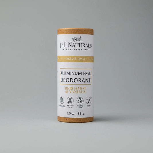 J&L Naturals Aluminum-Free Deodorant - Bergamot Vanilla image