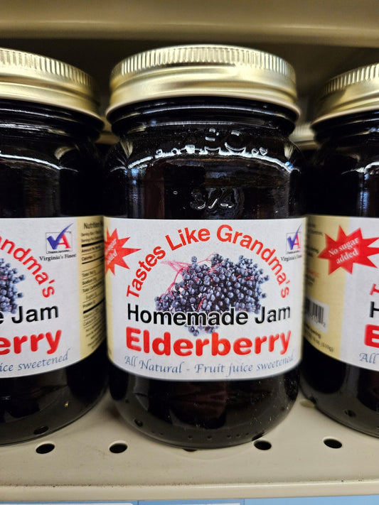 Family Fruit Basket Elderberry Jam No Sugar Added image 0