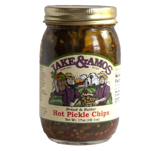 J&A Hot Bread & Butter Pickle Chips Pt.