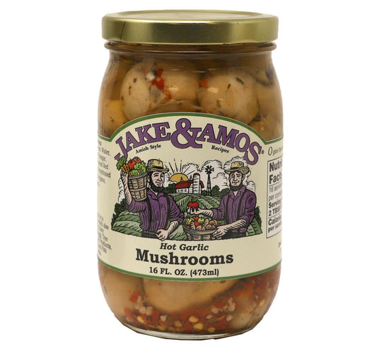 J&A Hot Garlic Mushrooms Pt.