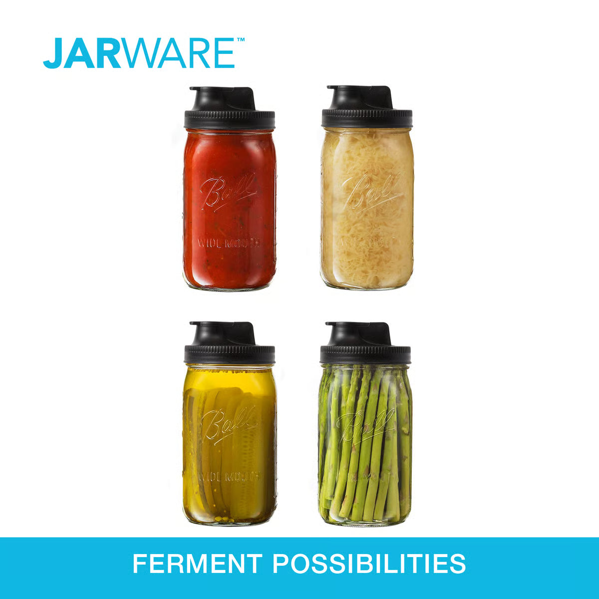 Pour, Store, or Ferment Jar Attachment