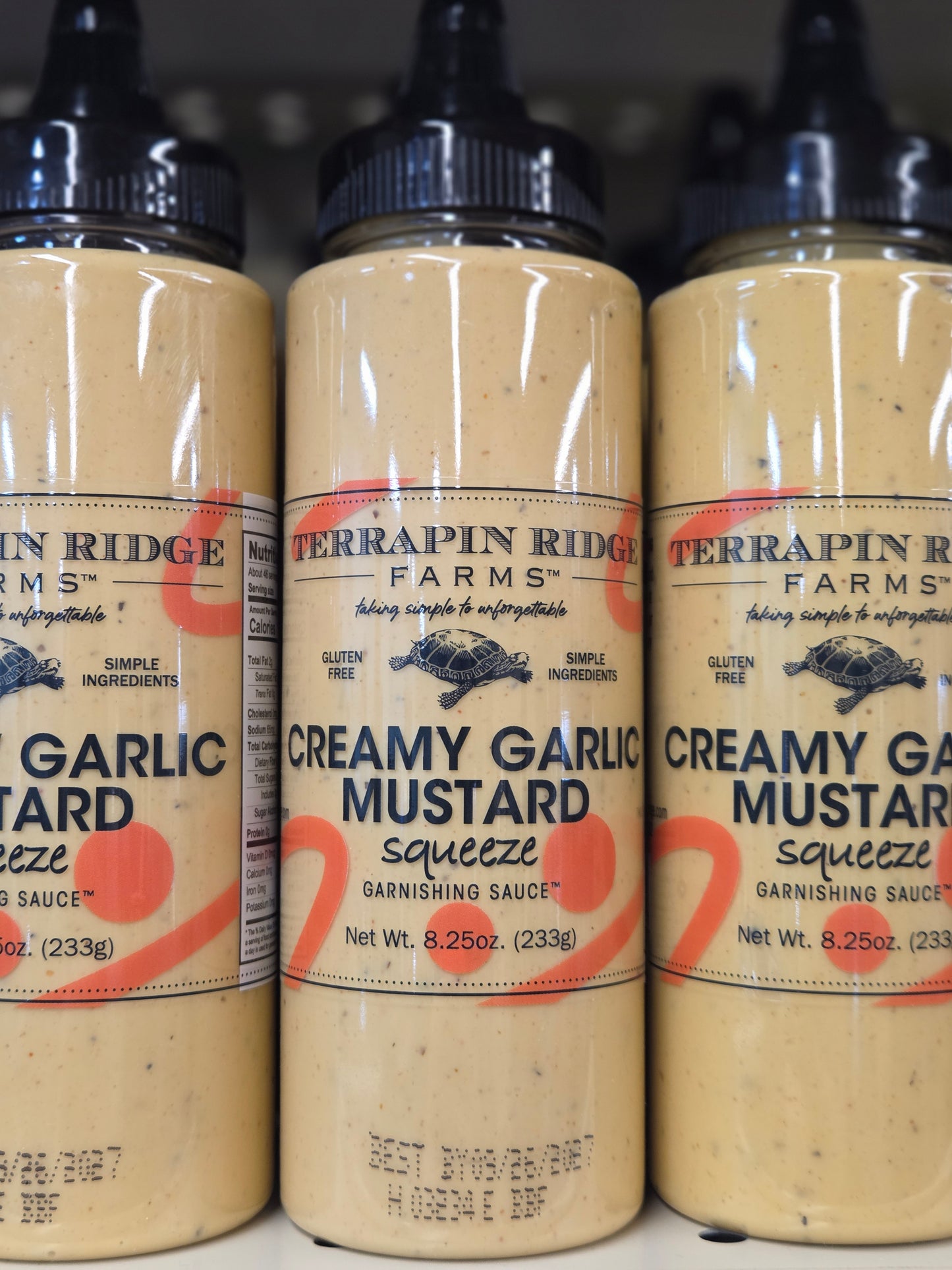 Creamy Garlic Mustard Garnishing Sauce