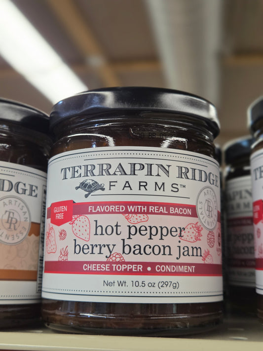 Hot Pepper Berry Bacon Jam