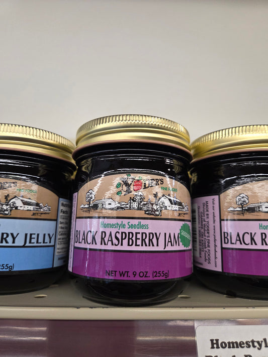 Yoders Seedless Black Raspberry Jam