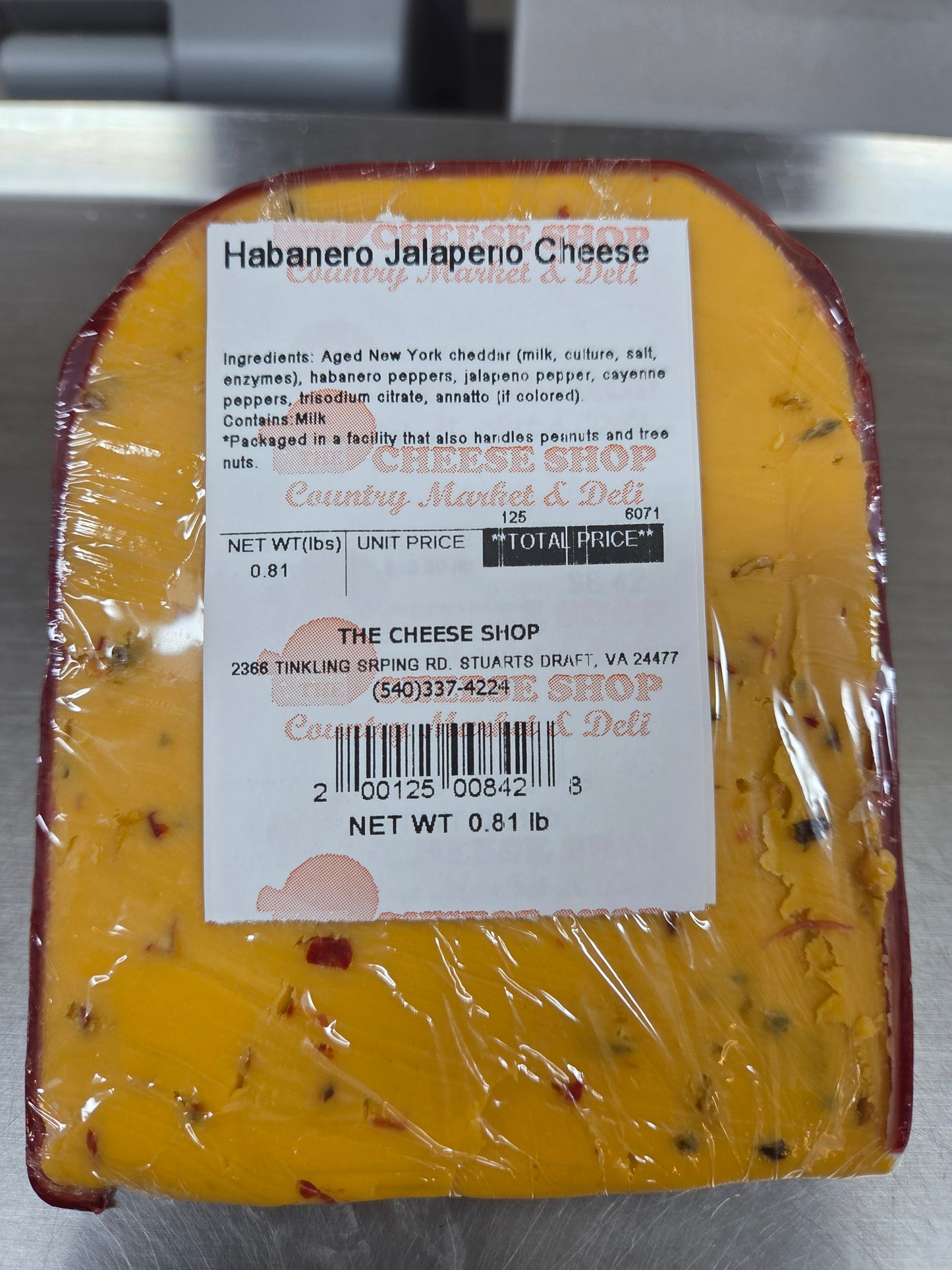 Habanero Jalapeno Cheddar