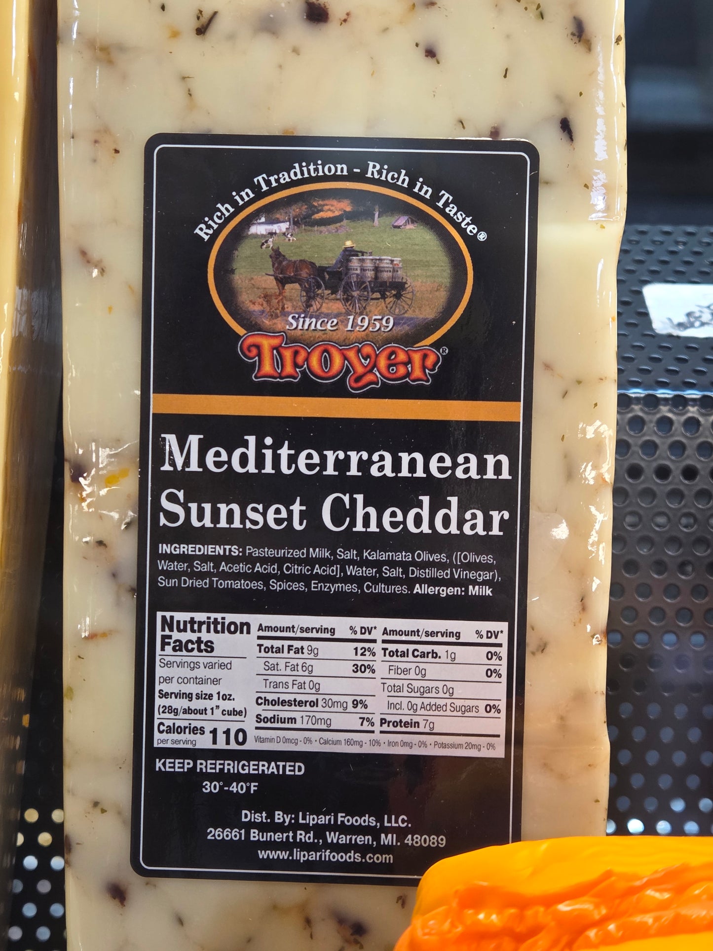 Mediterranean Sunset Cheddar