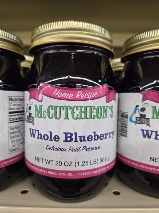 McCutcheons Blueberry Preserves Pint