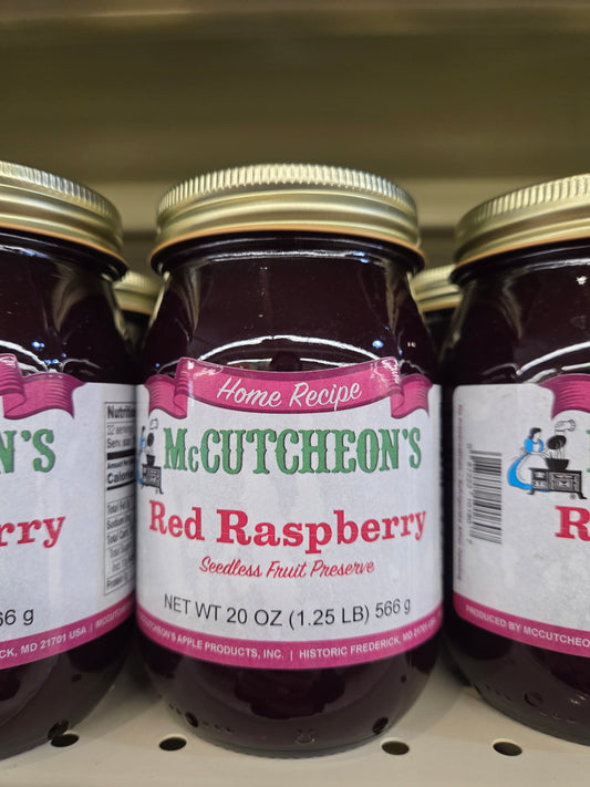 McCutcheons Red Raspberry Preserves Pint