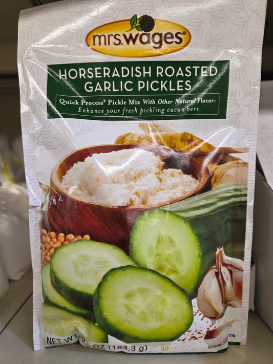 Horseradish Roasted Garlic Pickle Mix