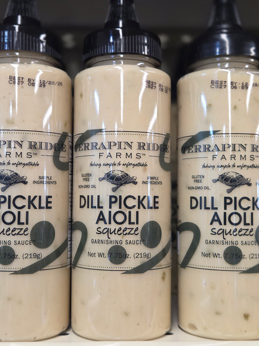 Dill Pickle Aioli Garnishing Sauce