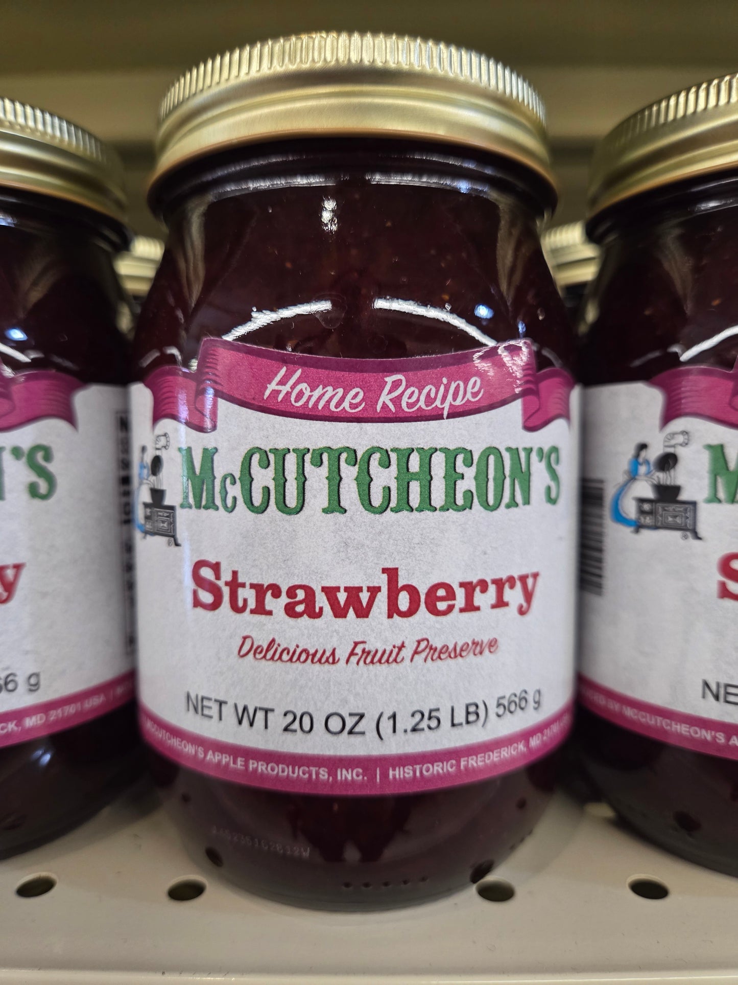 McCutcheons Strawberry Preserves Pint
