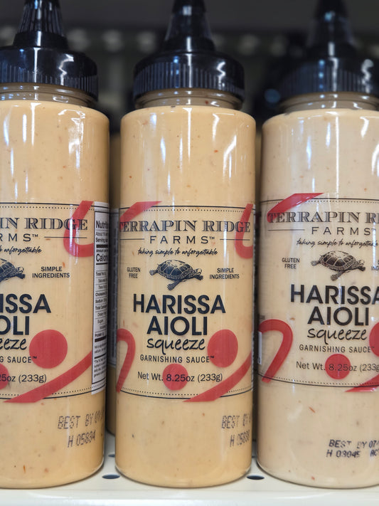 Harissa Aioli Garnishing Sauce